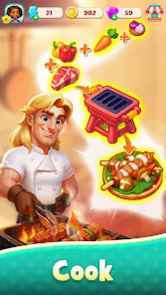 Foodstars: Merge & Cook screenshot