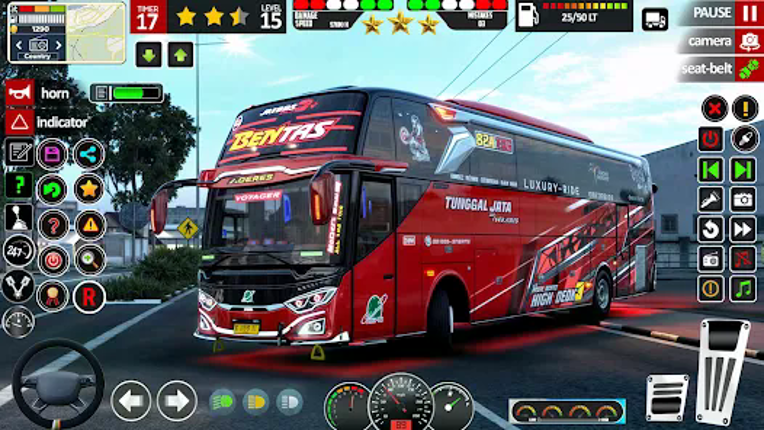 US City Passenger Bus Games 3D Image