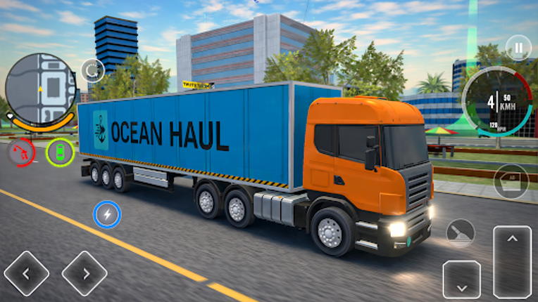 Pickup Cargo Truck Driver Game screenshot