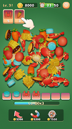 Food Tile 3D: Triple Match Image