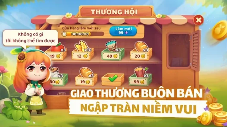 Thị Trấn Củ Cải ZingPlay screenshot