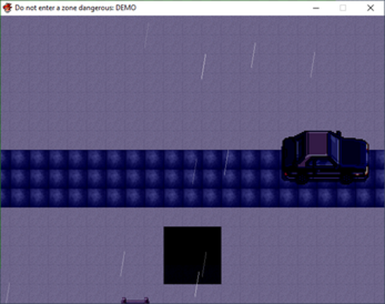 Do not enter a zone dangerous screenshot