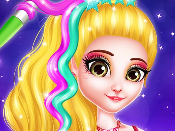 Hair Saloon Color by Number - Girls Fashion Games Game Cover
