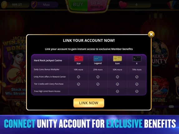 Hard Rock Jackpot Casino screenshot