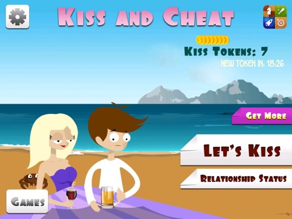 Kiss and Cheat: Kissing Game Image