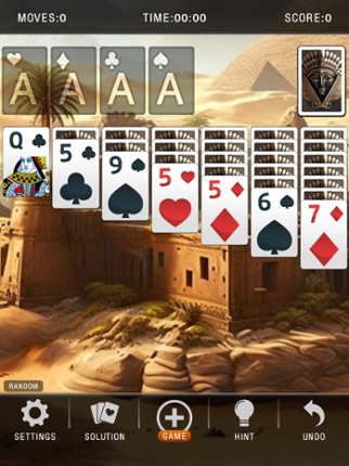 Pharaoh cards: Ancient Egypt! screenshot