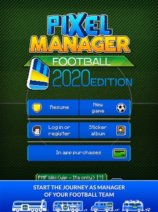 Pixel Manager: Football 2021 screenshot