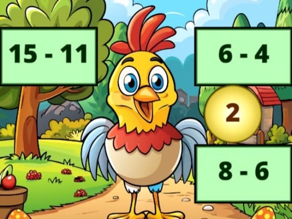 Subtraction: Bird Image Uncover Game Cover