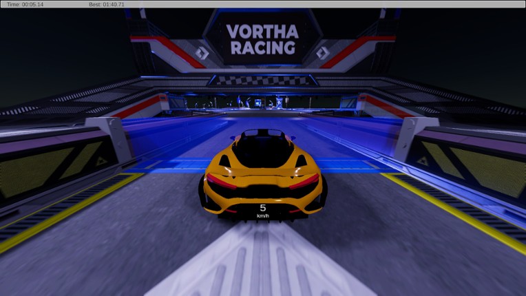 Vortha racing screenshot