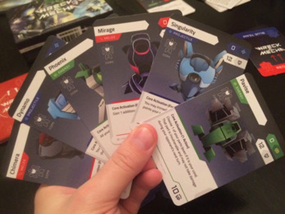 Wreck-A-Mecha Print and Play (PnP) Image