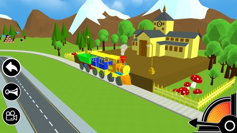 3D Toy Train - Free Kids Train Game Image