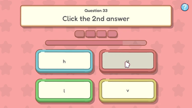A Normal Quiz Game where you try to solve questions but the questions have tricks and gimmicks and if you get them wrong you have to beat a wacky punishment but they are kinda fun so you lowkey wanna do them even if it means getting the question wrong. screenshot