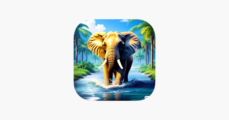 Animal Water Run-Safari Splash Game Cover