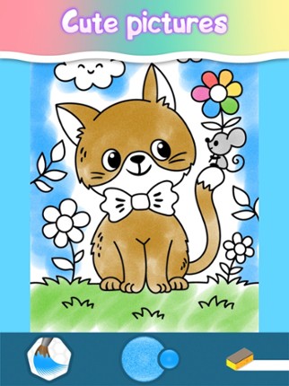 Baby coloring games for girls screenshot