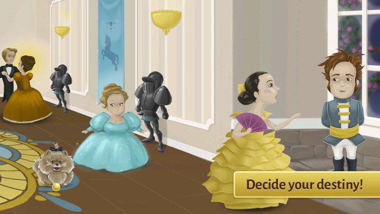 Cinderella: An Interactive Fairytale Image