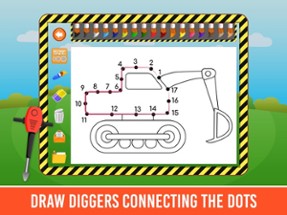 Diggers &amp; Trucks Games Lite Image