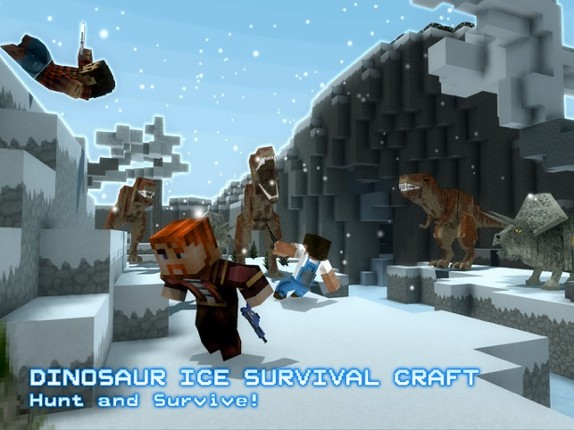 DinoSaur Ice Survival Craft screenshot