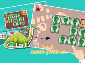 Dinosaurs park magic puzzle Image