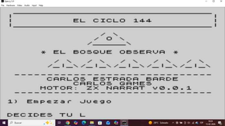 El ciclo 144 - El bosque observa v0.0.1 Image