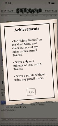 Eric's Sudoku –Classic Puzzles screenshot