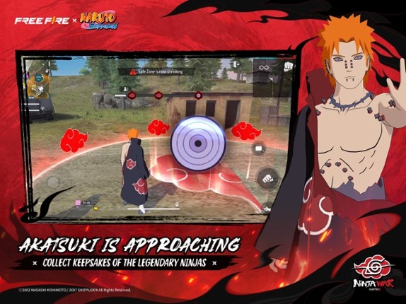 Free Fire x NARUTO SHIPPUDEN screenshot