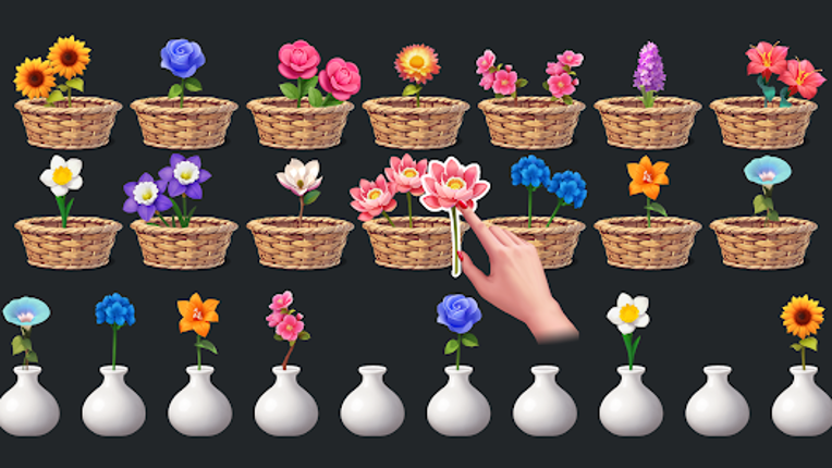 Floral Sort 3D: Puzzle Games screenshot