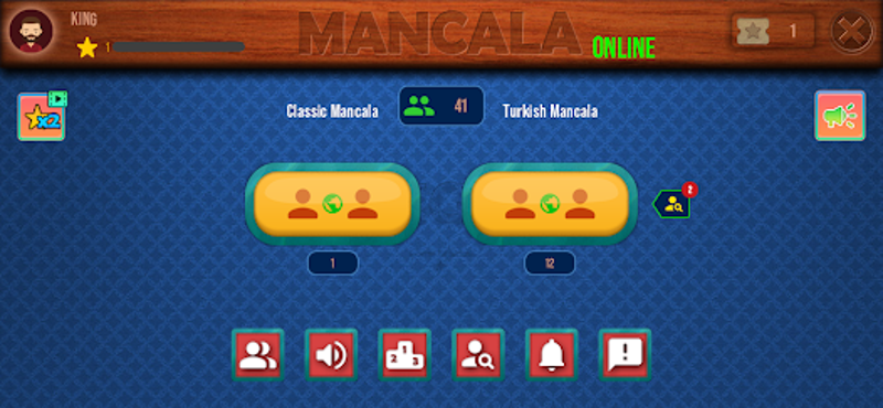 Mancala Online Strategy Game screenshot