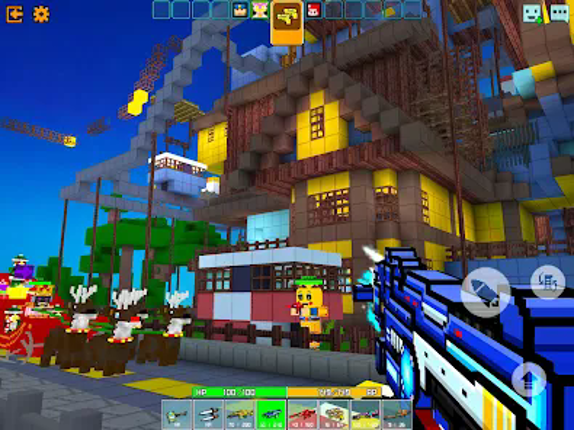 Cops N Robbers:Pixel Craft Gun screenshot