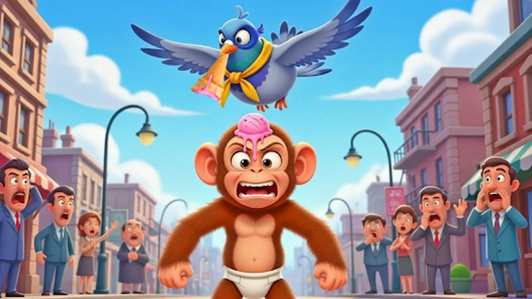 Bad Pigeon Prankster Bird Game screenshot