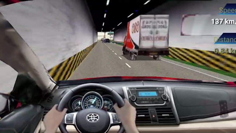 Traffic Racing in Car Image