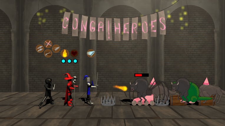 Conga Line Heroes Game Cover