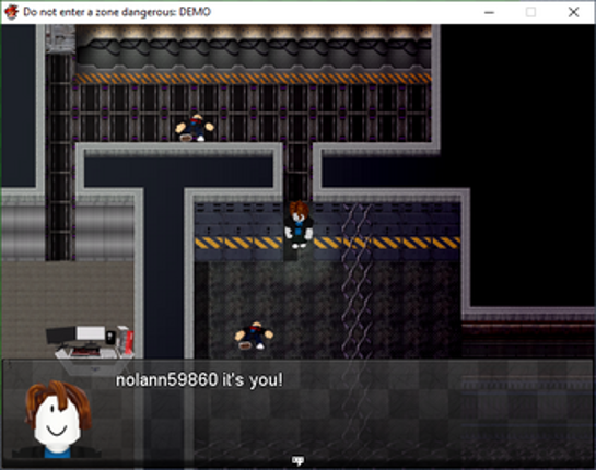 Do not enter a zone dangerous screenshot