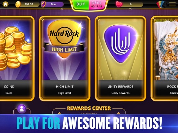 Hard Rock Jackpot Casino screenshot