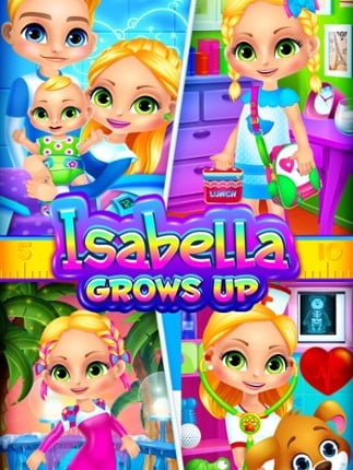 Isabella Grows Up - Baby & Family Salon Games for Girls Image