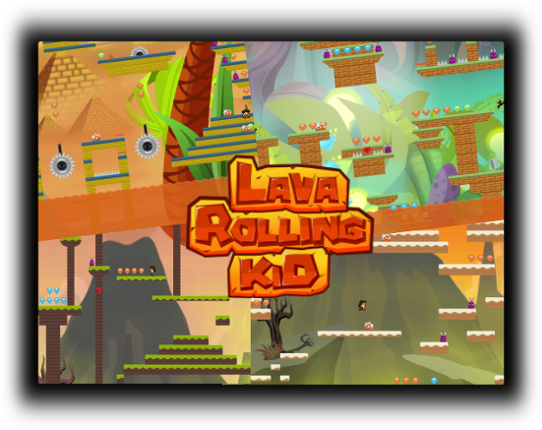 Lava Rolling Kid Image