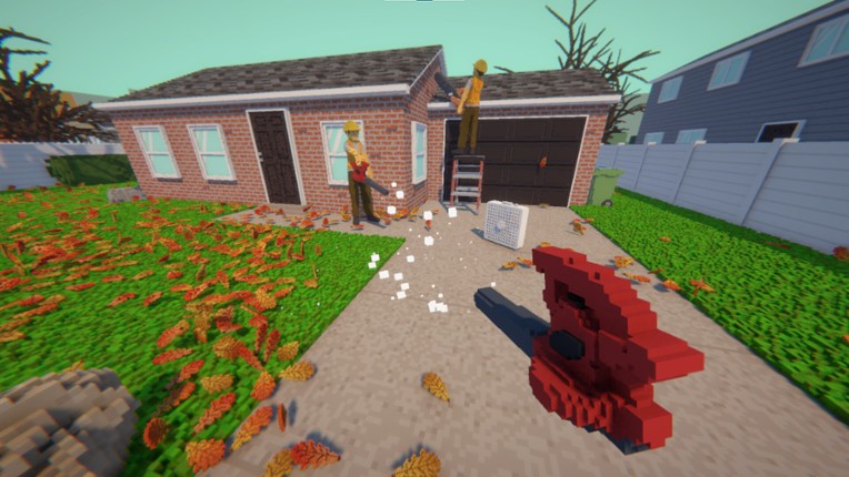 Leaf Blowing Simulator screenshot