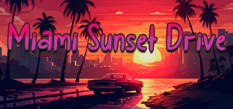 Miami Sunset Drive Image