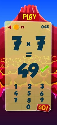 Number Monster Times Tables screenshot