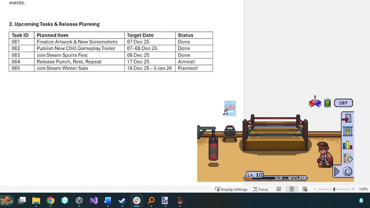 Punch, Rest, Repeat screenshot