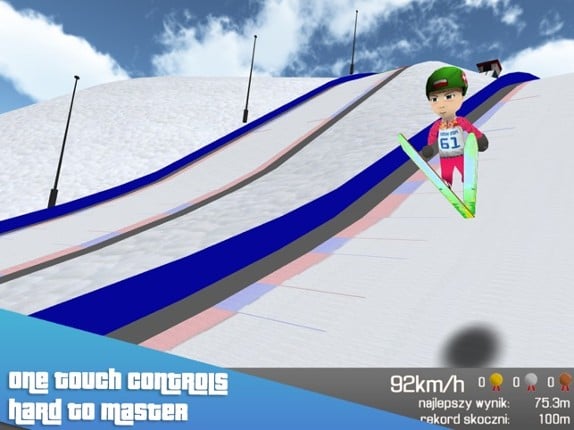 Sochi Ski Jumping 3D - Winter Sports Free Version screenshot