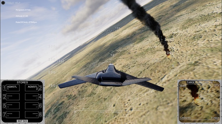 Stealth Fighter DEX screenshot