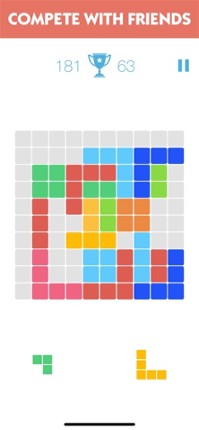 1010 - block-type puzzle game! screenshot