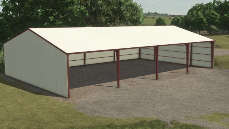 120x75 Metal Frame Shed Image