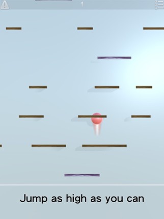 Ball Jump-up : Crossing River screenshot