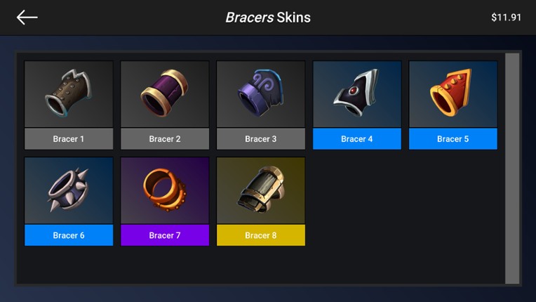 Case Simulator Weapons and Armors screenshot