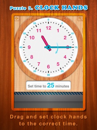 Clockwork Puzzle - Learn to Tell Time Image