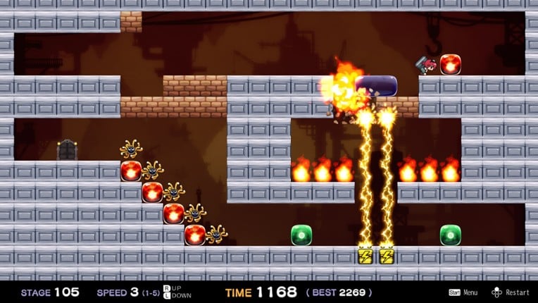 Crash Puzzle Hammer-San screenshot