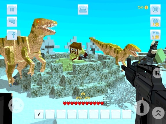 DinoSaur Ice Survival Craft screenshot