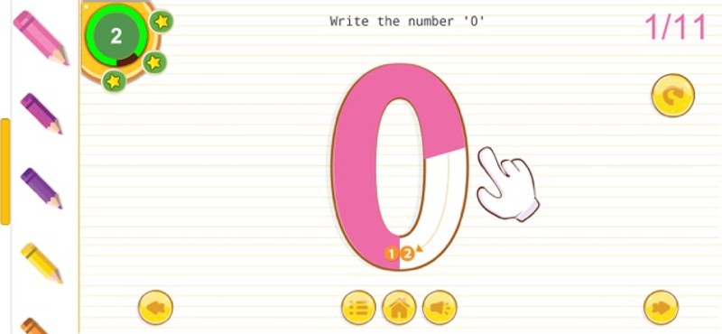 Easy Alphabet Tracing Image