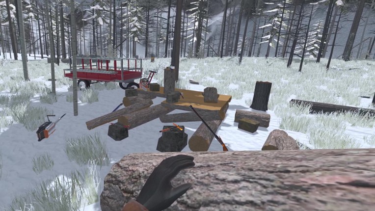 Forest Construction VR screenshot